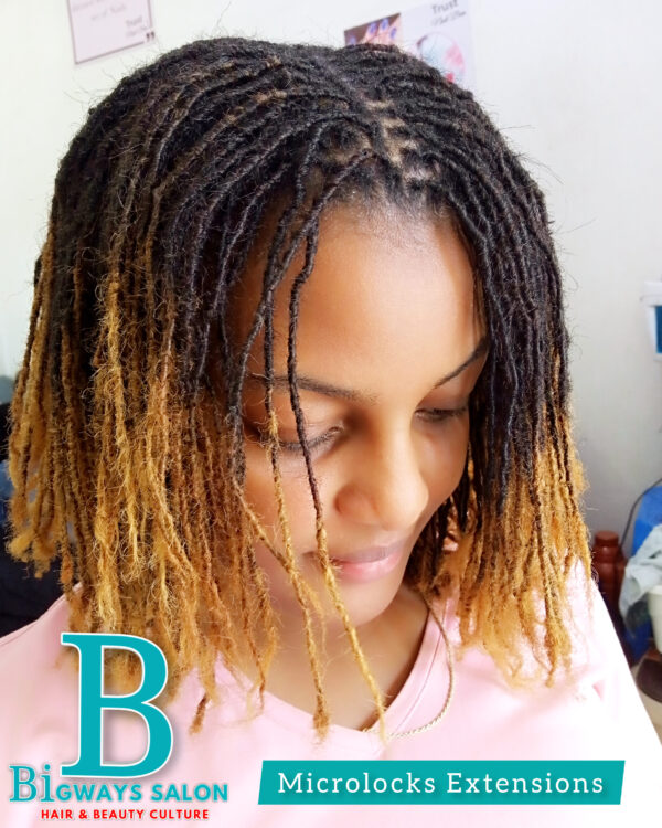 MICROLOCKS EXTENTIONS WITH COLORS